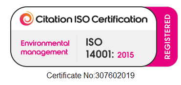 rigg tech are arredited with citation iso14001